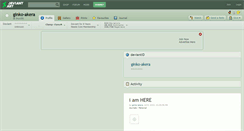 Desktop Screenshot of ginko-akera.deviantart.com
