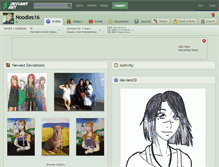 Tablet Screenshot of noodles16.deviantart.com