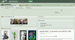 Desktop Screenshot of jezfanclub.deviantart.com