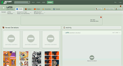 Desktop Screenshot of latds.deviantart.com