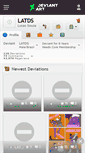 Mobile Screenshot of latds.deviantart.com