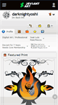 Mobile Screenshot of darknightyoshi.deviantart.com