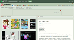Desktop Screenshot of bellawacko.deviantart.com