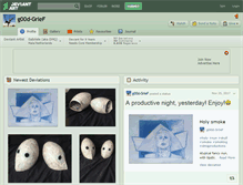 Tablet Screenshot of g00d-grief.deviantart.com