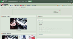 Desktop Screenshot of lederle.deviantart.com
