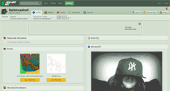 Desktop Screenshot of darkarcaninex.deviantart.com