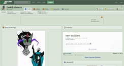 Desktop Screenshot of cookie-chanxxx.deviantart.com