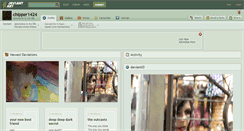 Desktop Screenshot of chipper1424.deviantart.com