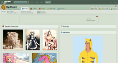 Desktop Screenshot of bunjicourd.deviantart.com