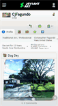 Mobile Screenshot of cjfagundo.deviantart.com