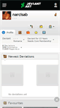 Mobile Screenshot of narcisab.deviantart.com