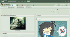 Desktop Screenshot of pandachu13.deviantart.com