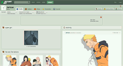 Desktop Screenshot of jericoe.deviantart.com