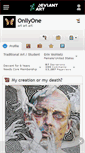 Mobile Screenshot of onllyone.deviantart.com
