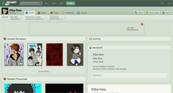 Desktop Screenshot of kiba-fans.deviantart.com