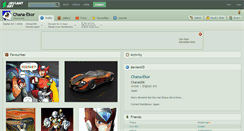 Desktop Screenshot of chana-ekor.deviantart.com