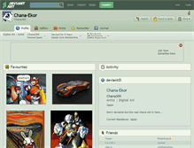 Tablet Screenshot of chana-ekor.deviantart.com