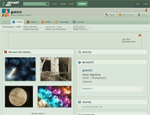 Tablet Screenshot of guezoz.deviantart.com