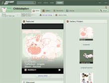 Tablet Screenshot of chibiadopts.deviantart.com