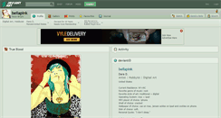 Desktop Screenshot of bellapink.deviantart.com