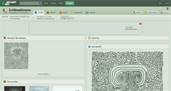 Desktop Screenshot of evilbloodgnome.deviantart.com