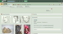 Desktop Screenshot of eymage.deviantart.com