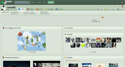 Desktop Screenshot of colourbe.deviantart.com