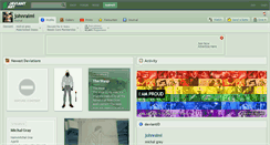 Desktop Screenshot of johnraimi.deviantart.com
