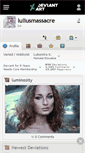 Mobile Screenshot of lullusmassacre.deviantart.com