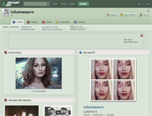 Tablet Screenshot of lullusmassacre.deviantart.com