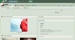 Desktop Screenshot of daylaia.deviantart.com