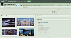 Desktop Screenshot of marvin-the-martian.deviantart.com