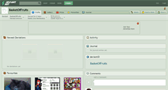 Desktop Screenshot of basketoffruits.deviantart.com