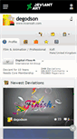Mobile Screenshot of degodson.deviantart.com