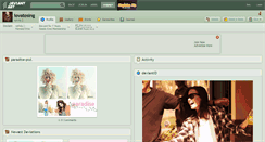 Desktop Screenshot of lovatosing.deviantart.com