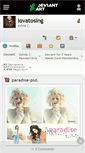 Mobile Screenshot of lovatosing.deviantart.com