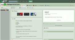 Desktop Screenshot of fatdragonvorishclub.deviantart.com