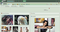 Desktop Screenshot of lissa75.deviantart.com