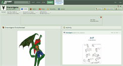 Desktop Screenshot of draconigeno.deviantart.com