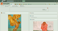 Desktop Screenshot of dreamsculptor.deviantart.com