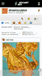 Mobile Screenshot of dreamsculptor.deviantart.com