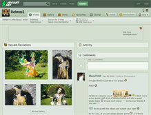 Tablet Screenshot of deimos2.deviantart.com