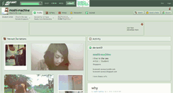 Desktop Screenshot of moshi-machine.deviantart.com