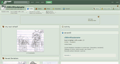 Desktop Screenshot of chibiwithoutaname.deviantart.com