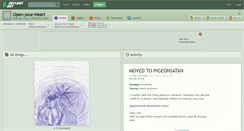 Desktop Screenshot of open-your-heart.deviantart.com
