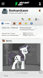 Mobile Screenshot of booksandcases.deviantart.com