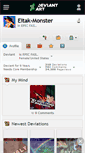 Mobile Screenshot of eitak-monster.deviantart.com