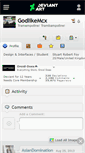 Mobile Screenshot of godlikemcx.deviantart.com