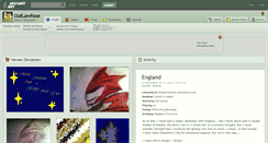 Desktop Screenshot of outlawrose.deviantart.com