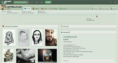 Desktop Screenshot of cantrellflash.deviantart.com
